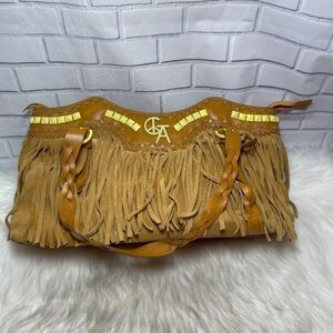 Wood Stock Ranch By Christian Audigier Fringe Bag